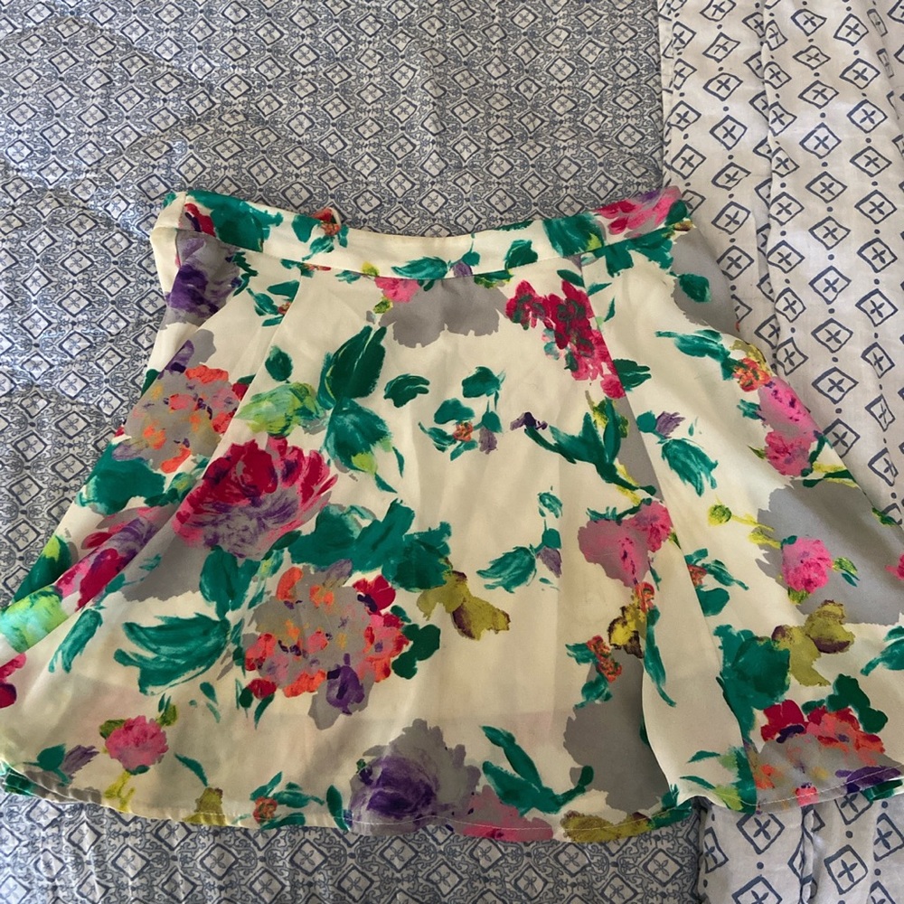 Floral skirt